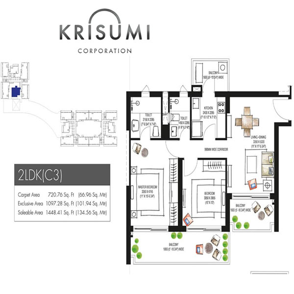 krisumi waterfall residences sector 36a gurgaon