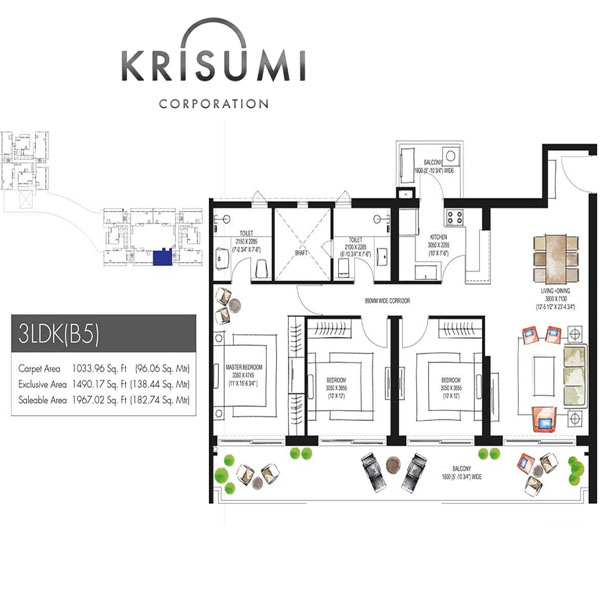 krisumi waterfall residences sector 36a gurgaon