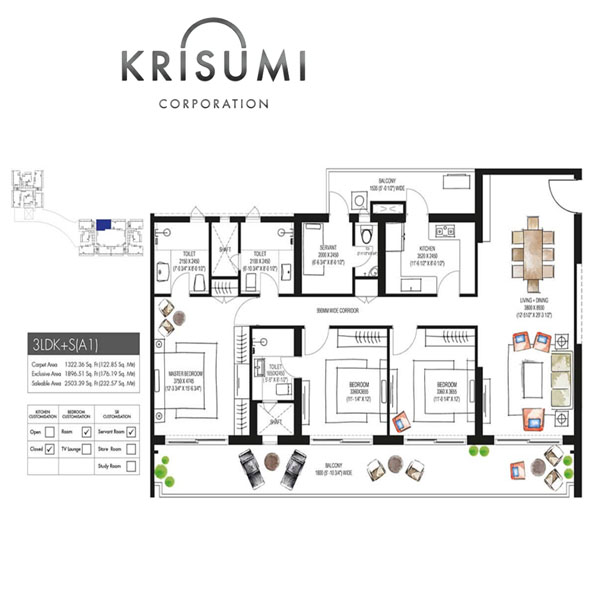 krisumi waterfall residences sector 36a gurgaon