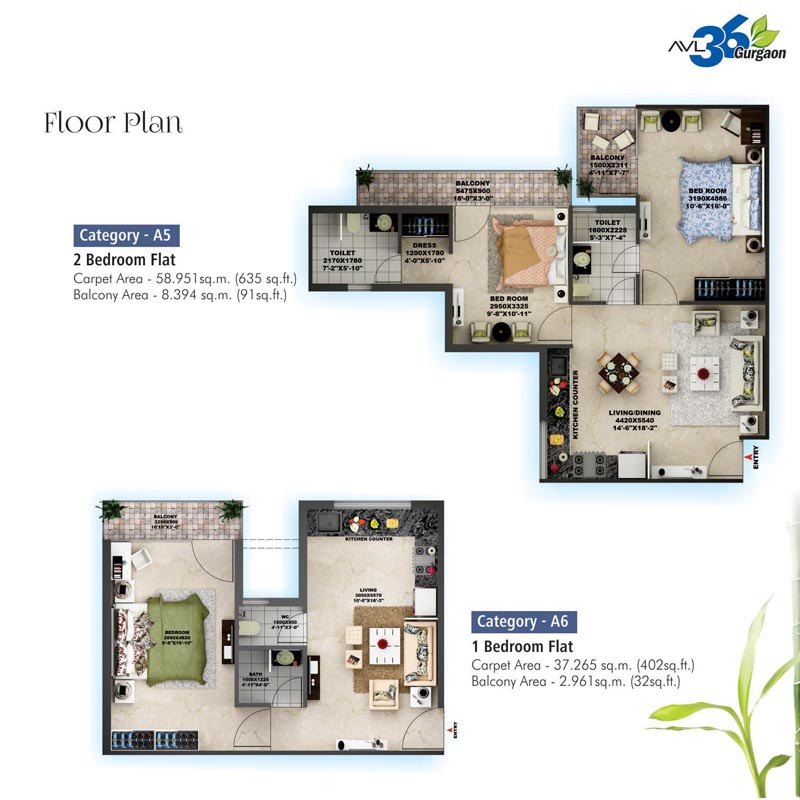 Avl 36 Gurgaon Floor Plan