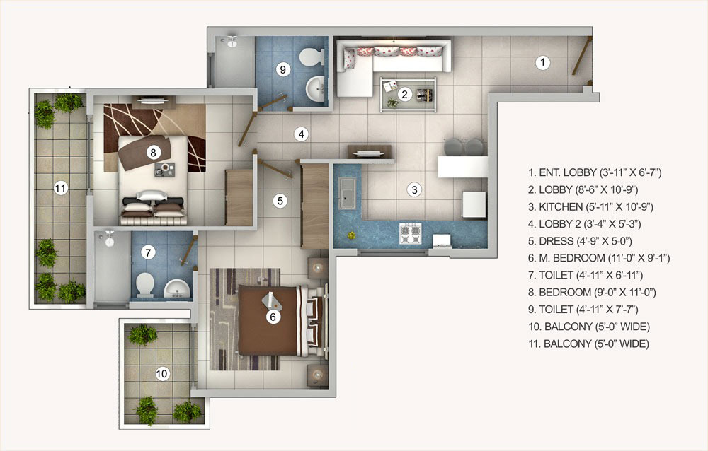 pivotal riddhi siddhi floor plans